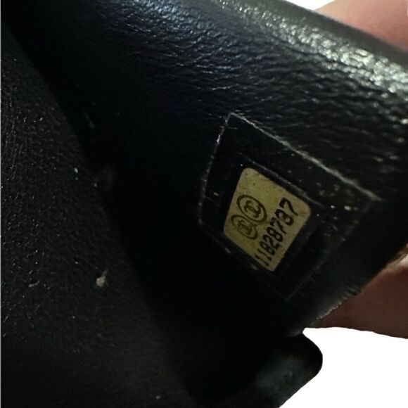 Chanel black long wallet with CC logo - Picture 7 of 15